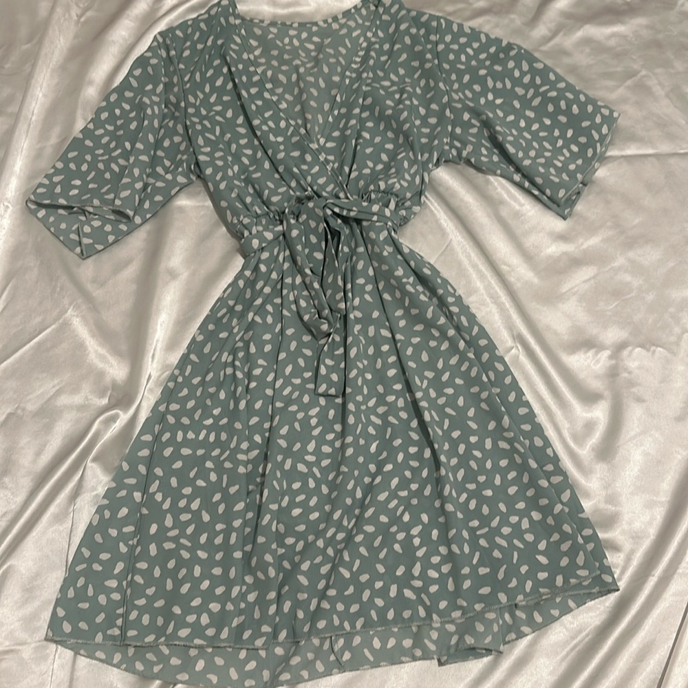 Light blue dress